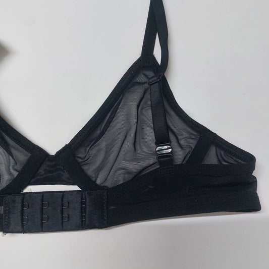 GapBody Mesh Plunge Bra - Wired & Non-Padded