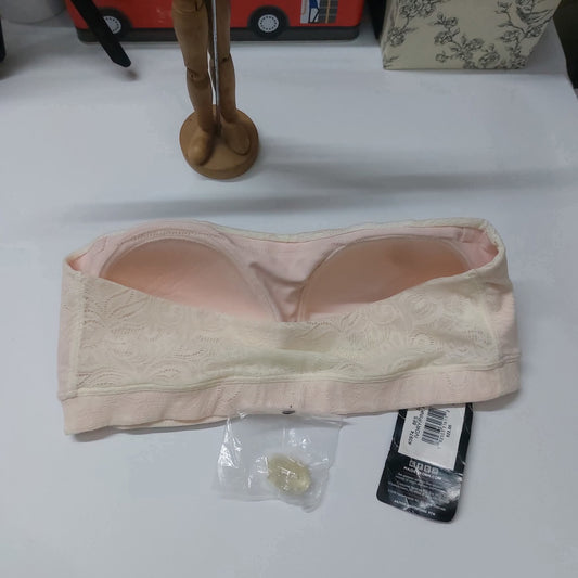 Maidenform Strapless Bandeau Bra (Wirefree | Padded Size : 34-B | Stay-in-Place)