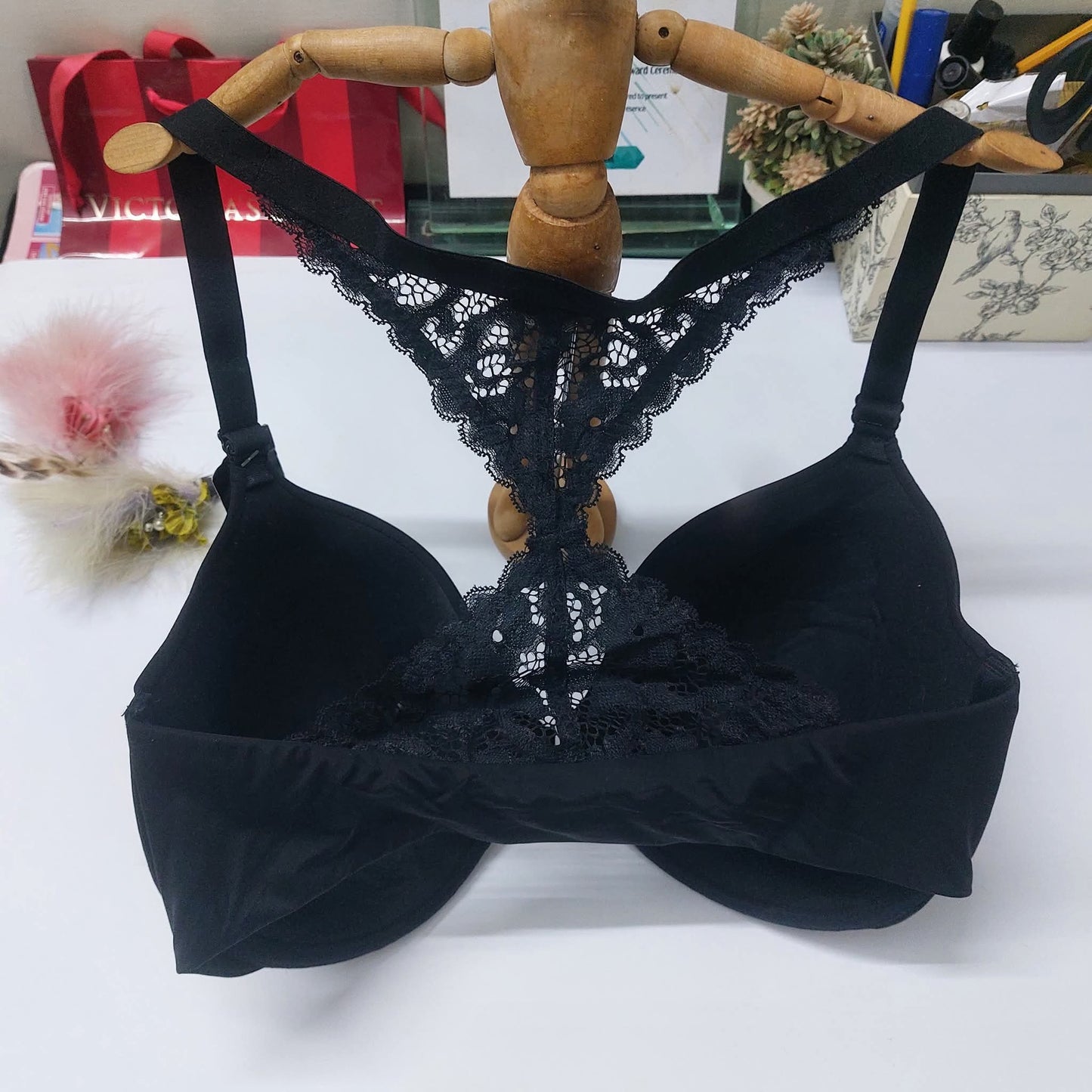 PARAMOUR Front Open T-shirt Bra ABBIE T-BACK Bra – Front Open / Front Close Size : 34-G