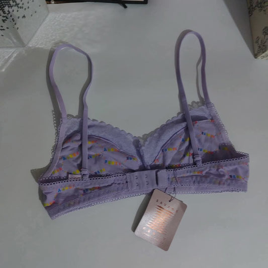 Savage X Fenty Cotton Collection Lounge Wear Bra Set