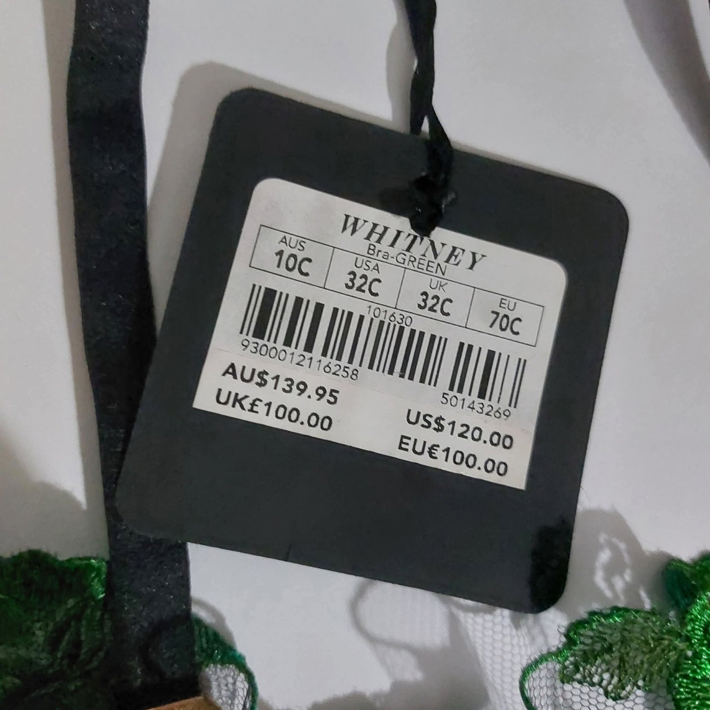 HONEY BIRDETTE Whitney The Black Collection EMERALD GREEN