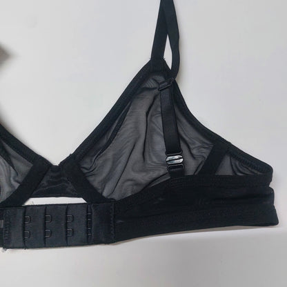 GapBody Mesh Plunge Bra - Wired & Non-Padded