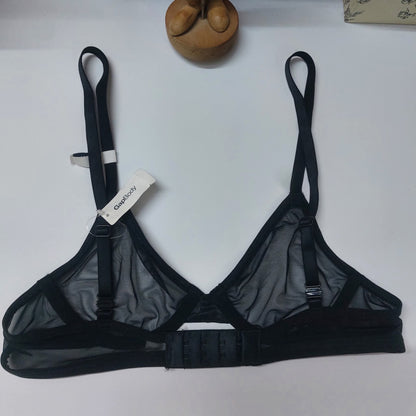 GapBody Mesh Plunge Bra - Wired & Non-Padded