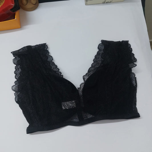 Imported Japanese Lace Push-Up Bra — Padded & Wireless
