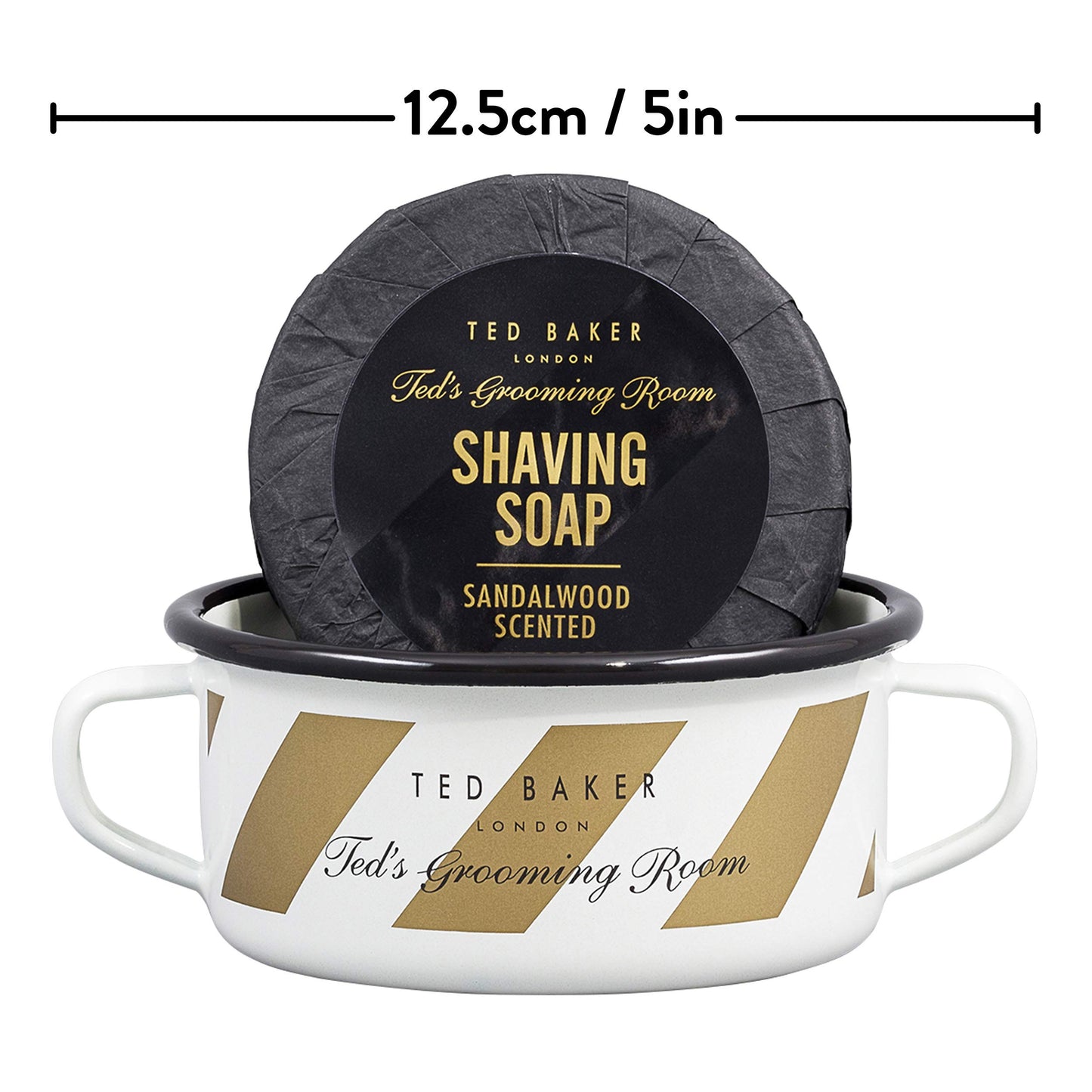 Ted Baker  Enamel Shaving Bowl & Soap