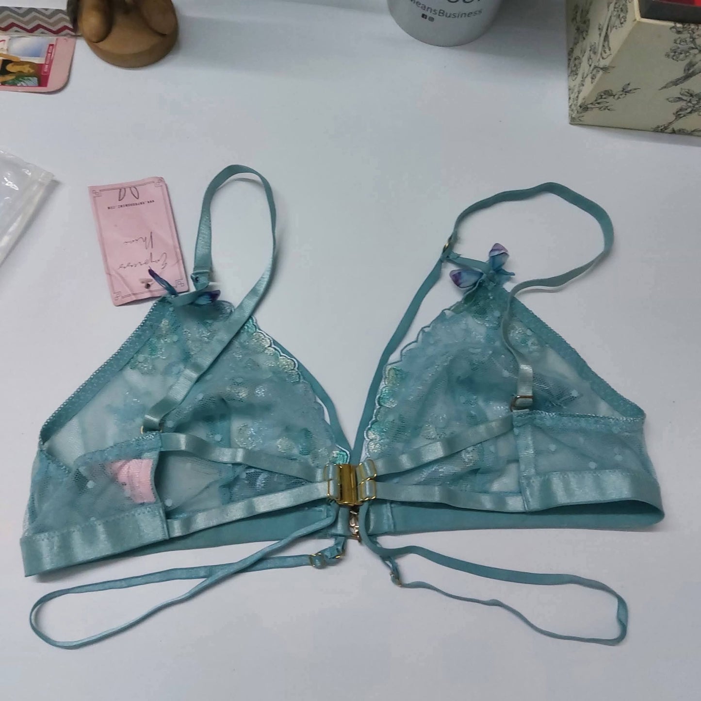 EKOUAER Strappy Bralette
