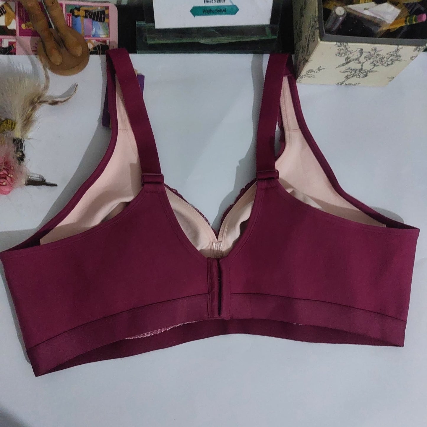 CACIQUE Cotton Collection Cacique Intimates – Ultimate Back Smoother Bra  A high-comfort, full-coverage bra designed