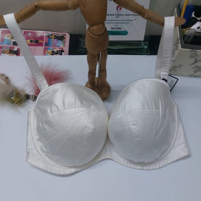 Panache Harlequin Womens Bridal Satin &nbsp;Tiffany Plunge Molded Bra&nbsp;