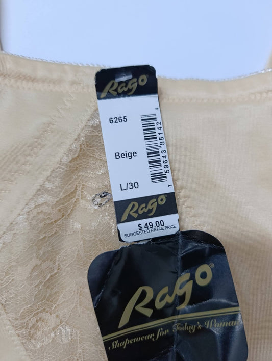 RAGO Shapewear – High Waist Tummy, Hip & Thigh Control Shaper (Large)
