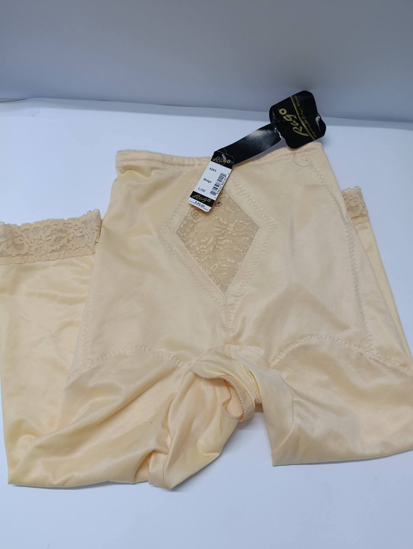 RAGO Shapewear – High Waist Tummy, Hip & Thigh Control Shaper (Large)