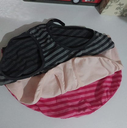 3 Pack Stripe Briefs