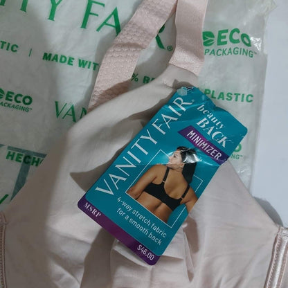 VANITY FAIR Beauty Back Minimizer Bra Size : 40-D