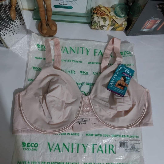 VANITY FAIR Beauty Back Minimizer Bra Size : 40-D