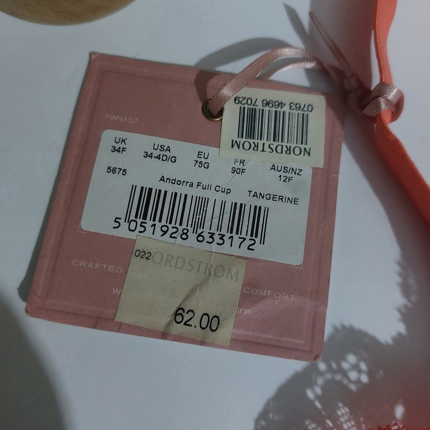 ✨ 𝑷𝑨𝑵𝑨𝑪𝑯𝑬 — ANDORRA FULL CUP Minimizer Bra ✨Size : 34-G
