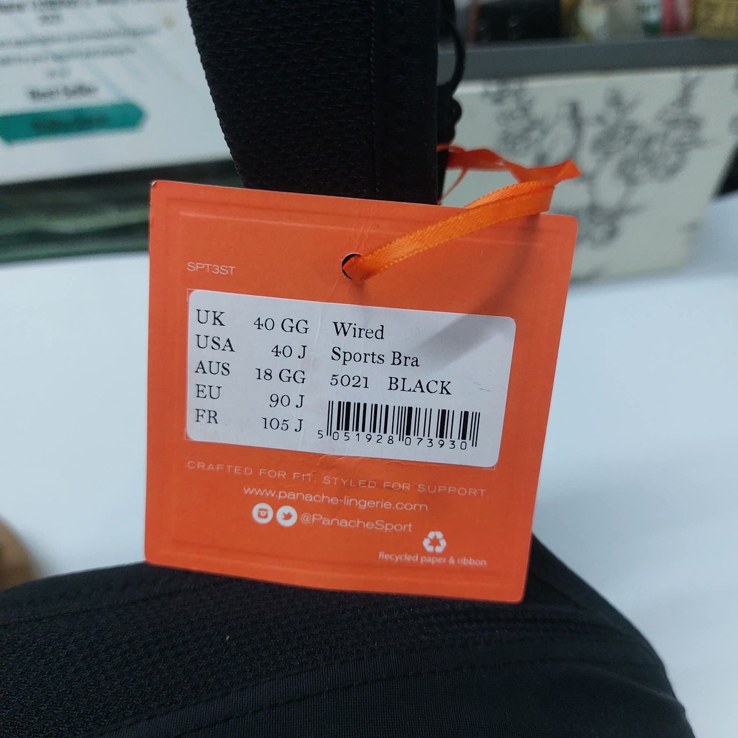 PANACHE SPORTS BRA  Size USA : 40-J / UK-40-GG