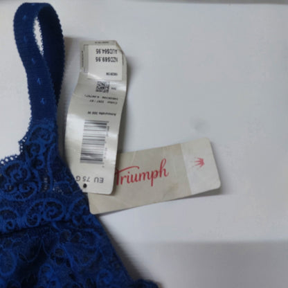 Triumph International Soft Lace Net Minimizer Bra Size : 34-G