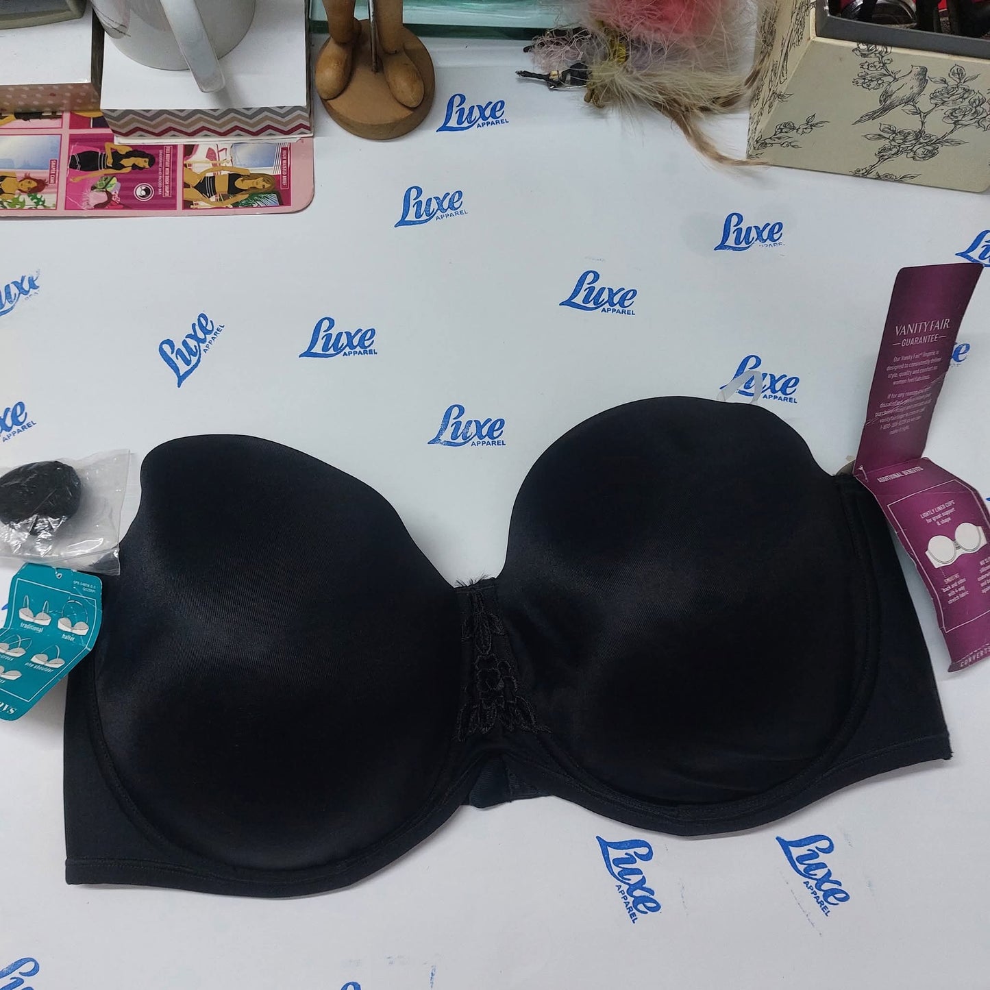 VANITY FAIR Beauty Back Strapless Bra Size : 42-DD