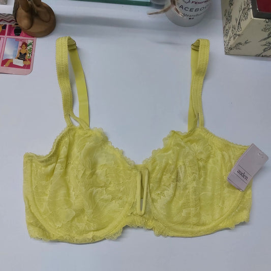Auden Plunge Bra Size : 36-E CITRUS