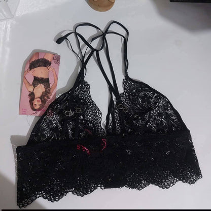 Seven ’til Midnight Baby Doll Bralette Set Size : Large