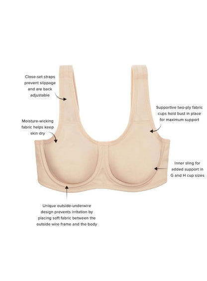WACOAL SPORTS Bra Hi- Impact