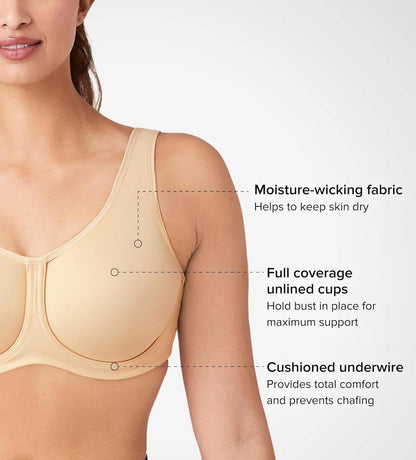 WACOAL SPORTS Bra Hi- Impact