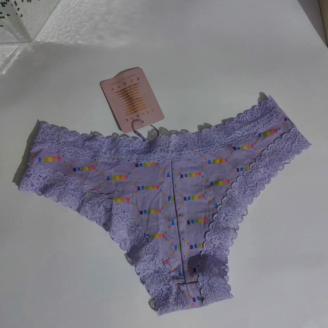 Savage X Fenty Cotton Collection Lounge Wear Bra Set