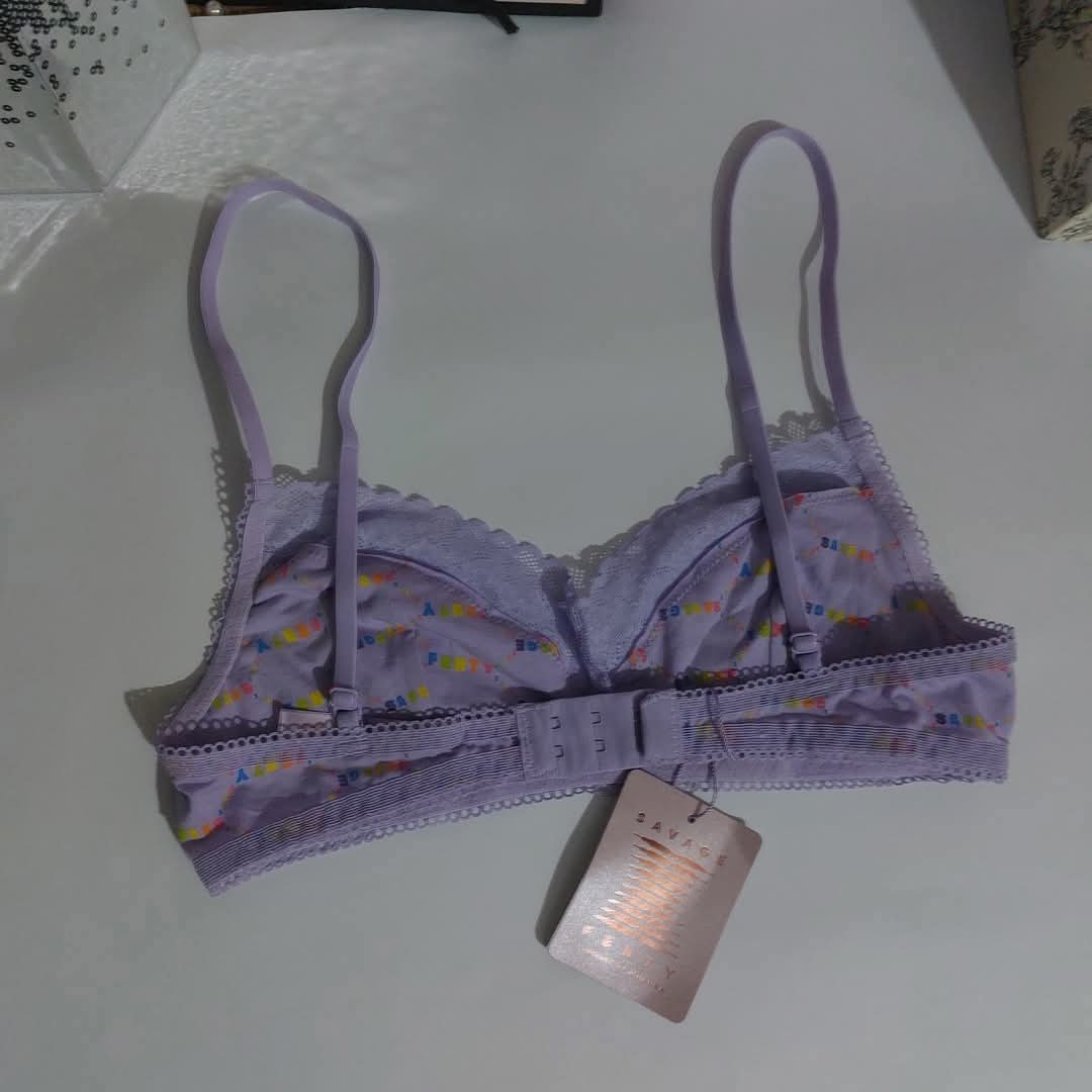 Savage X Fenty Cotton Collection Lounge Wear Bra Set