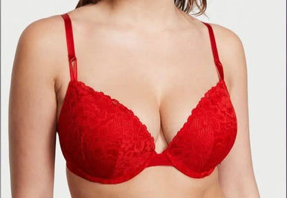 Victorias Secret DEEP V Neck Pushup Size : 32-DD