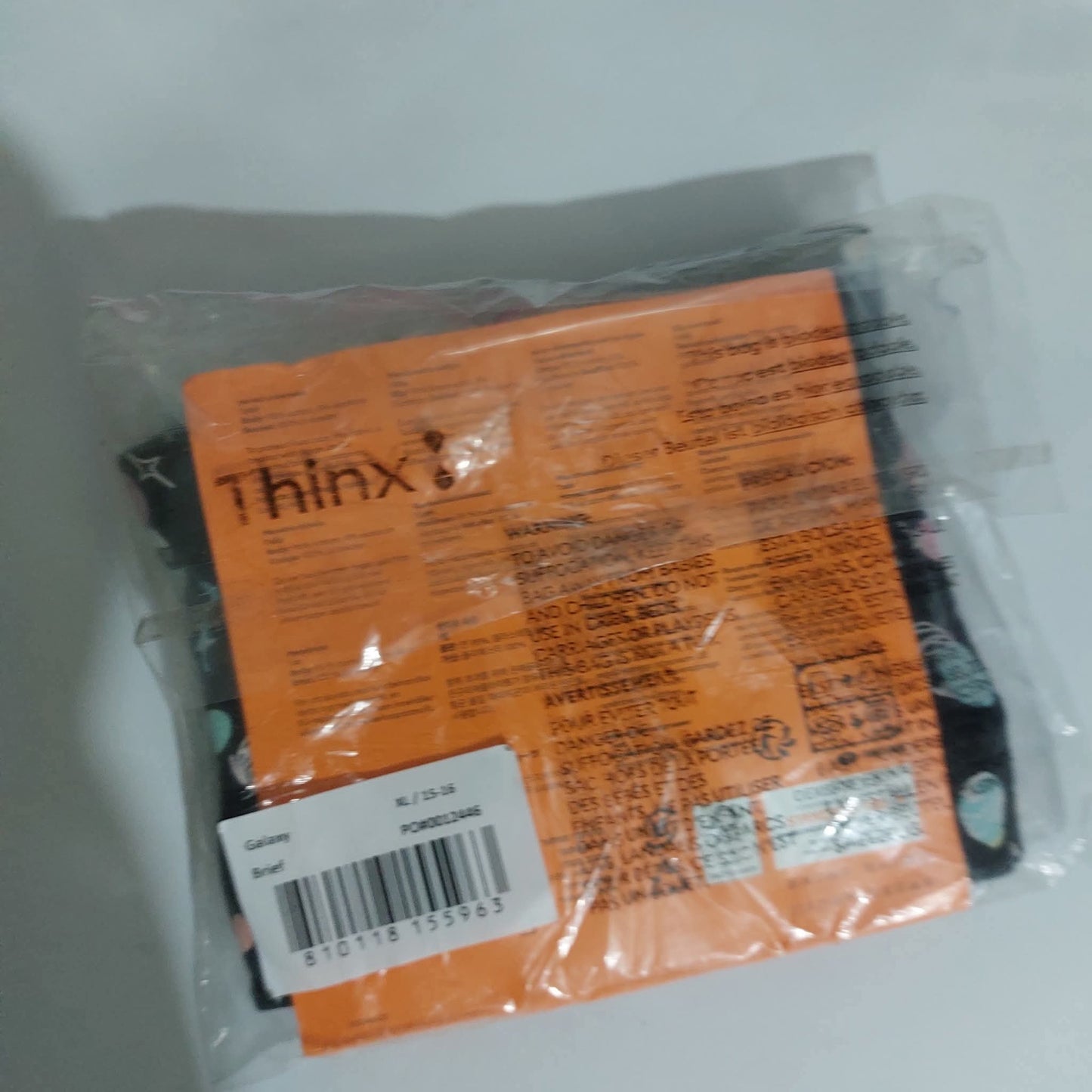 Thinx Teens Period Leak Proof Seamless Brief Size : XL AGE : 14+