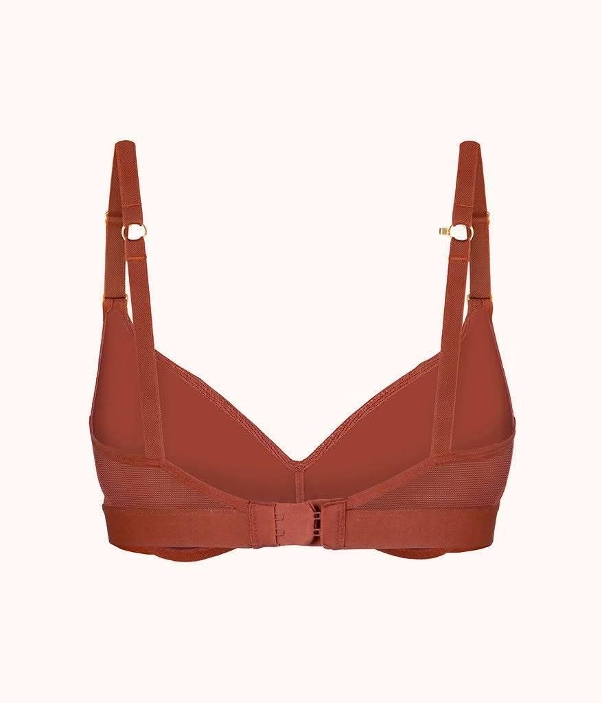 LIVELY Intimates BURNISH MAHOGANY Wirefree T-shirt Bra Size : 36-D