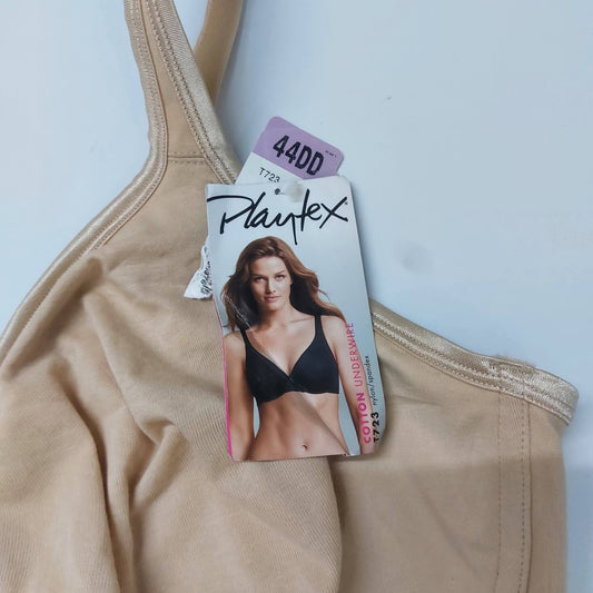 Playtex Cotton Under Wired Full  Support Bra Size 44-DD