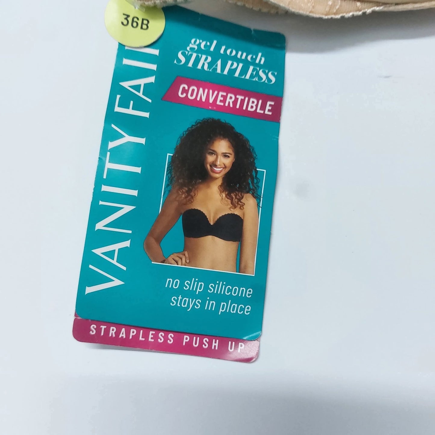 Vanity Fair Size : 36-B Multiway Strapless Pushup Bra