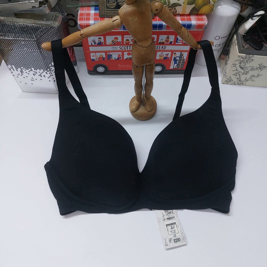 M&S Wireless T-shirt Bra Ultimate Comfort Wear Size : 36-E