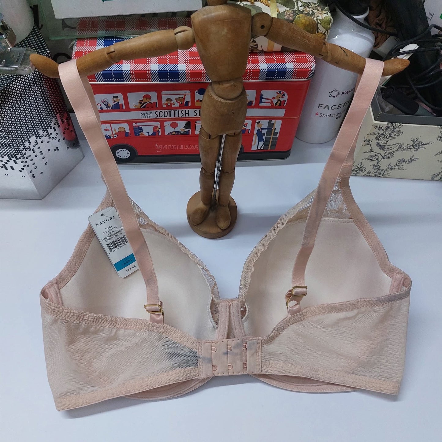 NATORI FLORA  Flora Contour Underwire Bra  Size : 36-E