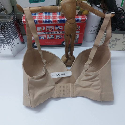 SOMA INTIMATES  ULTIMATE Comfort Butterfy Soft Wirefree Comfort T-shirt Bra Size : 36-E