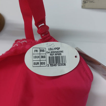 The LOLLYPOP Grenadine maternity and nursing bra Size : 36-G