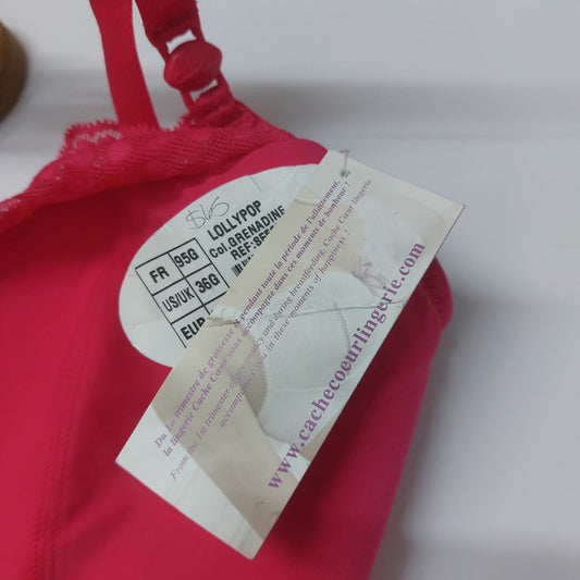 The LOLLYPOP Grenadine maternity and nursing bra Size : 36-G