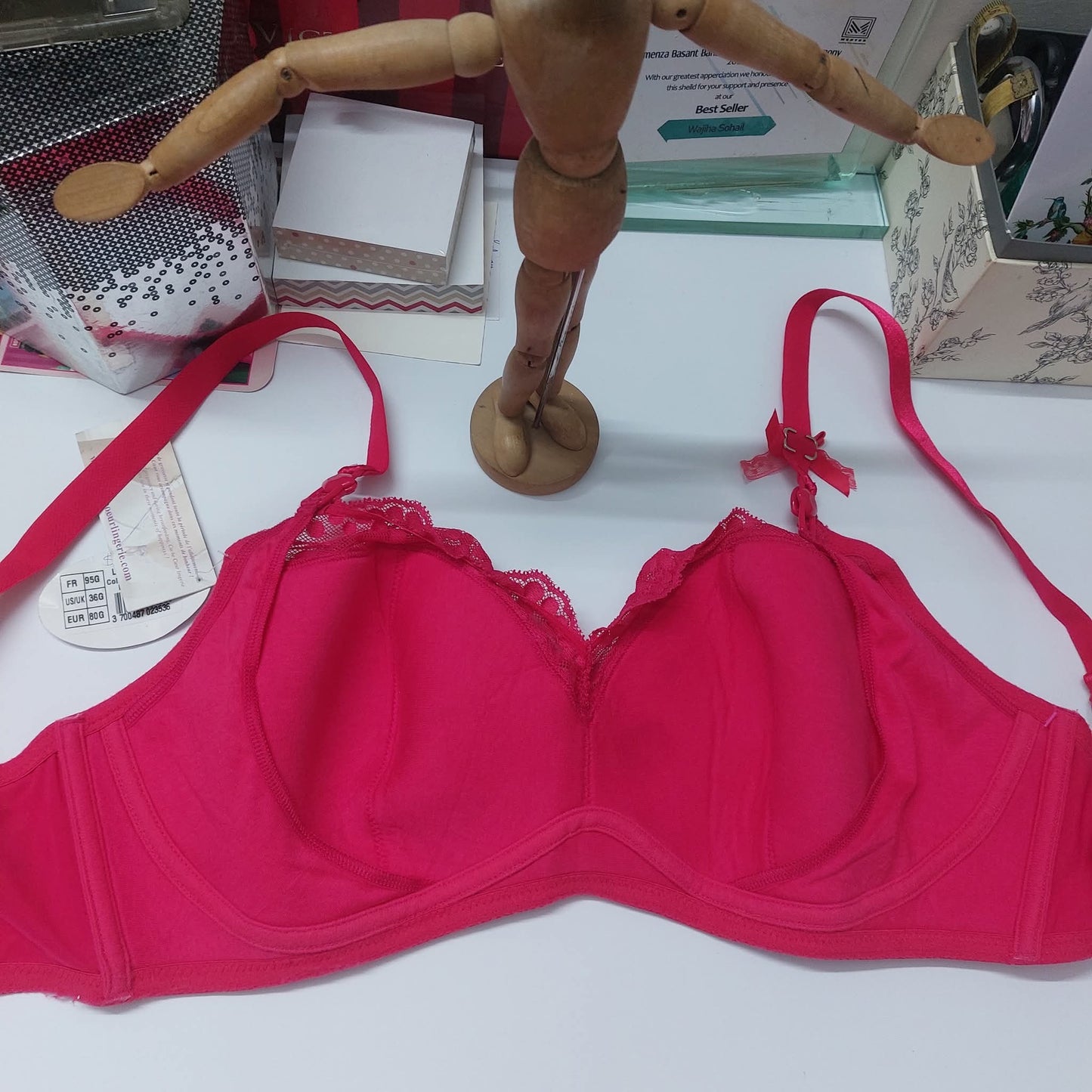 The LOLLYPOP Grenadine maternity and nursing bra Size : 36-G
