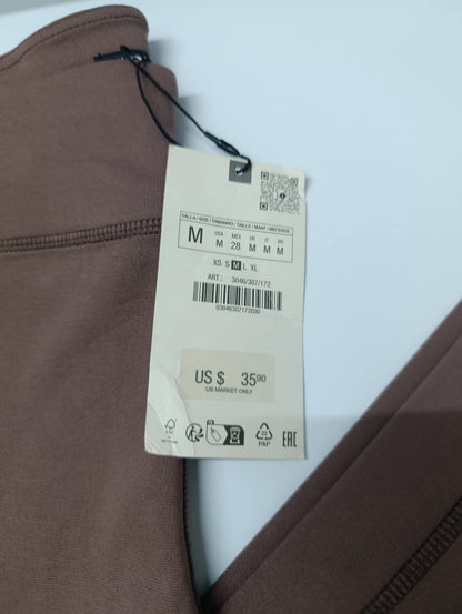 ZARA GYM TIGHTS Active Wear  premium high-waisted gym tights by Zara Size : Medium