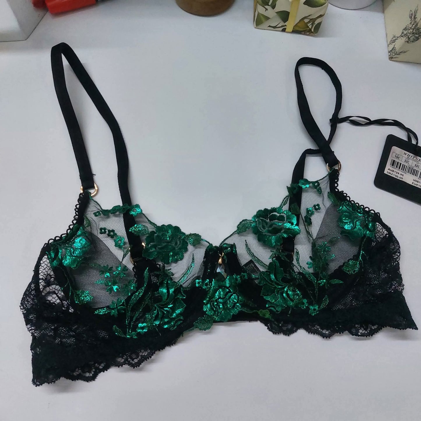 HONEY BIRDETTE Whitney The Black Collection   EMERALD GREEN