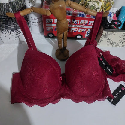 MA LINGERIE PARIS 2 piece bra set size : 2XL