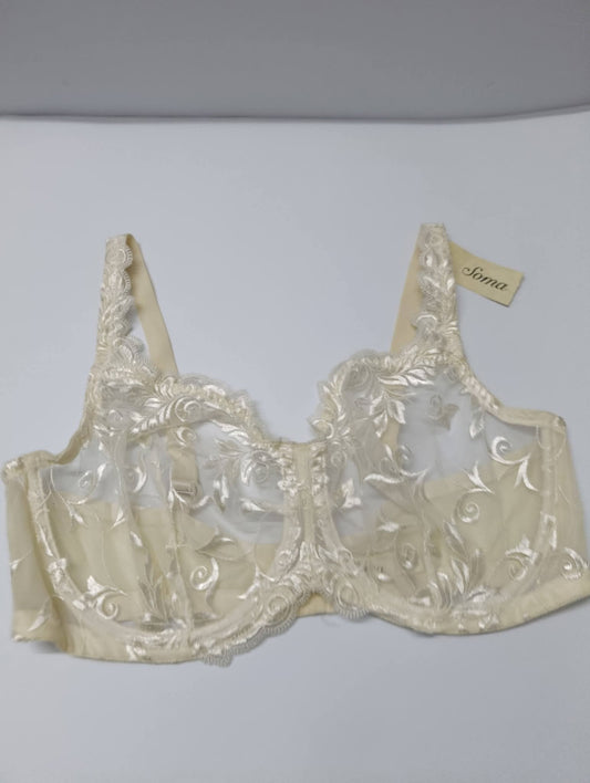 SOMA INTIMATES Sensuous Unlined  Wired Lace Bra