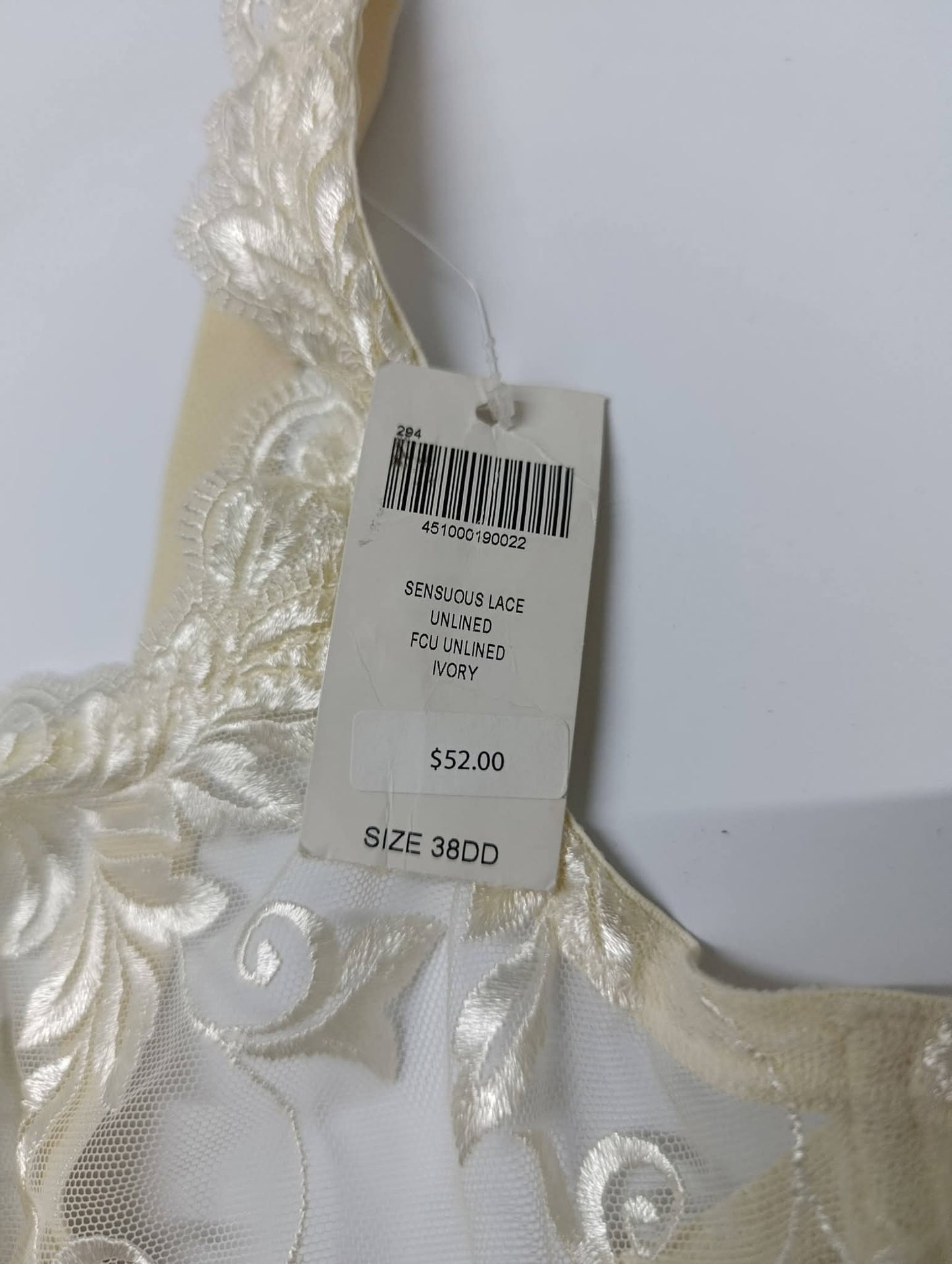 SOMA INTIMATES Sensuous Unlined  Wired Lace Bra