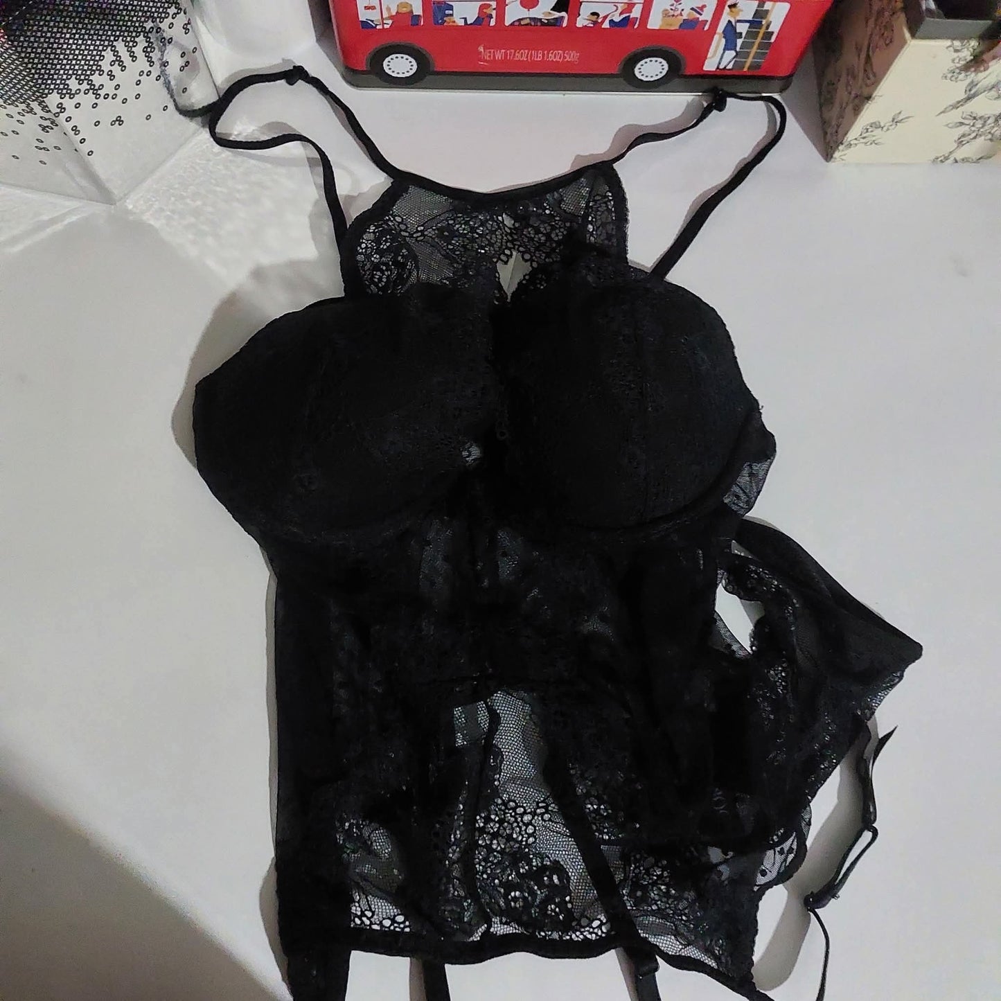 Adoreme Heathyr Push Up Corset Set
