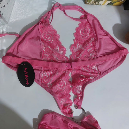 AVID LOVE One piece open crotch Teddy