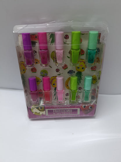 FRUITILICIOUS Gift Set for girls nail colours