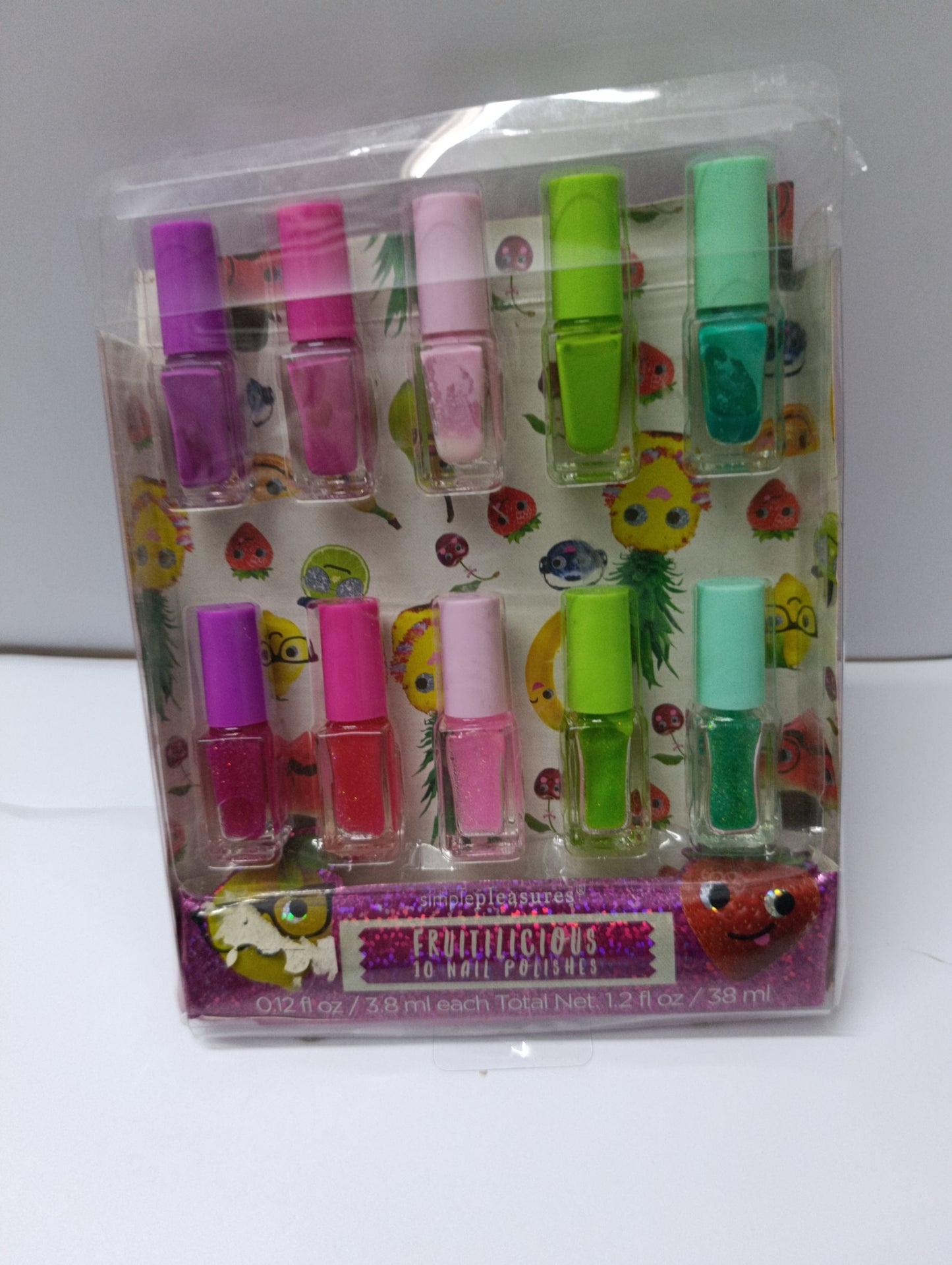 FRUITILICIOUS Gift Set for girls nail colours
