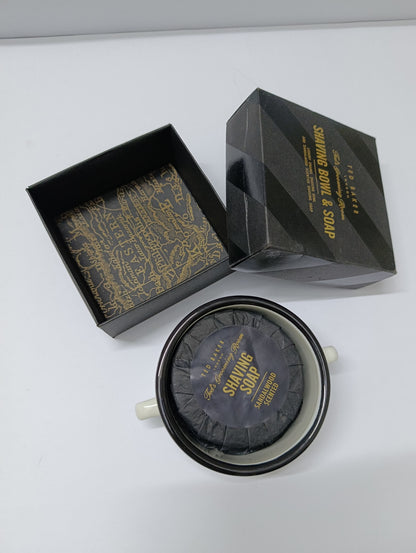 Ted Baker  Enamel Shaving Bowl & Soap