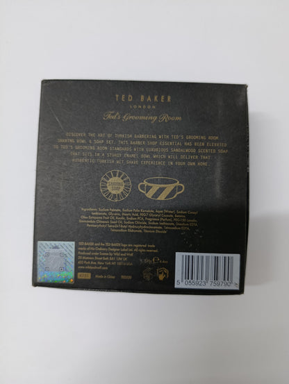 Ted Baker  Enamel Shaving Bowl & Soap