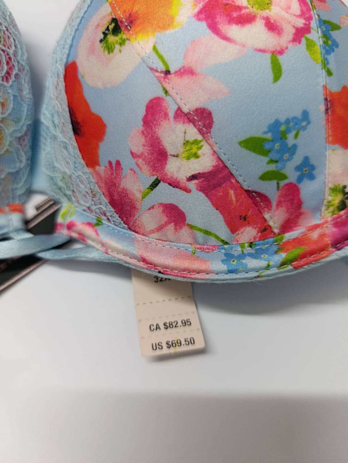 Victoria's Secret Bombshell Shine Strap Push-Up Bra
